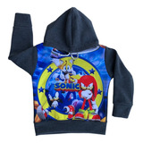 Conjunto De Pants Con Sudadera De Sonic Y Amigos Para Niños 