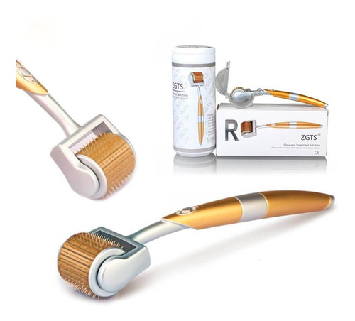 Derma Roller Rostro Zgts 192 Agujas Premium Titanio Facial