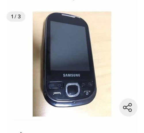 Celular Samsung Galaxy 5 L5500b 3g, Funciona Normal (sem Bat