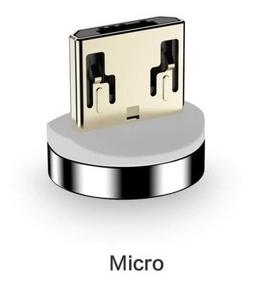 Punta Magnética Carga Rápida Para Micro Usb, Tipo C O iPhone