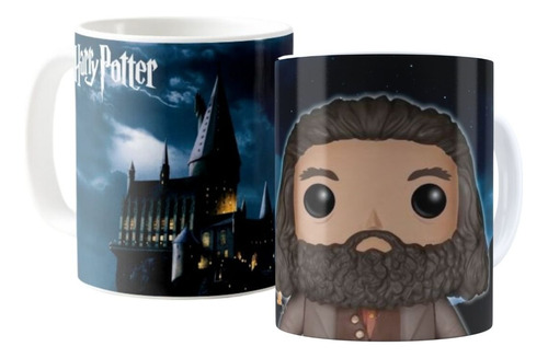 Mug Harry Potter Personaje Hagrid Taza Ceramica 11onz