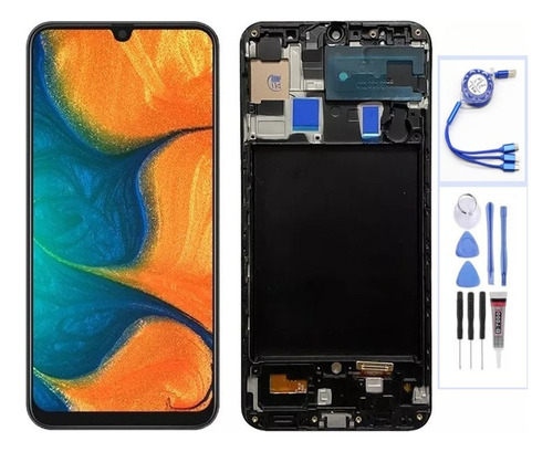 Pantalla Lcd Con Marco Para Samsung Galaxy A30/a50/a50s