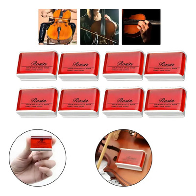 8 Brea Resina Violin Viola Cello Colofonia Rosin Profesional
