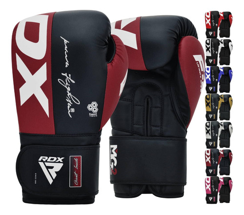 Guantes De Boxeo Rdx 10 Oz Granate/azul