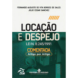 Locação E Despejo Lei N. 8.245/91 Comentada Artigo Por Artigo, De Sánchez, César. Editora Mizuno, Capa Mole Em Português, 2023