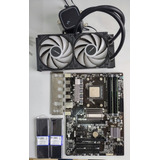 Kit. Processador Amd Fx8320e + Placa  + 8gb + Watercooler 