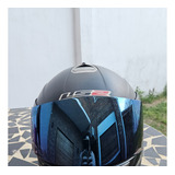 Casco Ls2 Ff-369 + Visor Iridium Blue