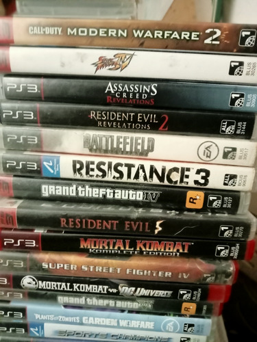 Lote De Juegos De Ps3 