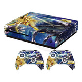 Skin Full Xbox One S Saint Seiya Shaka Para Consola 