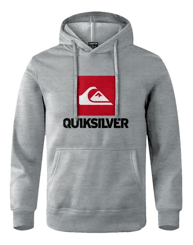 Blusa Frio Moletom Quiksilver Skate Surf Masculina Com Capuz