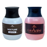 Kit Mixture Diluidor De Henna + Fixador  Color Active 