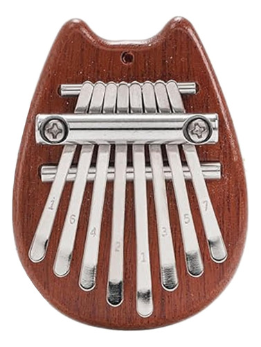 Mini Kalimba Piano De Pulgar 8 Teclas, Piano De Pulgar ...