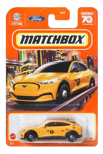 Conceptos Básicos De Matchbox Ford Mostang Mach-e 2021 - Mattel