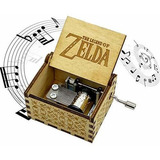 The Legend Of Zelda Music Box Manivela De Madera, Artesanía 