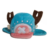 Gorro Chopper Reno Nariz Azul Sombrero Anime One Piece