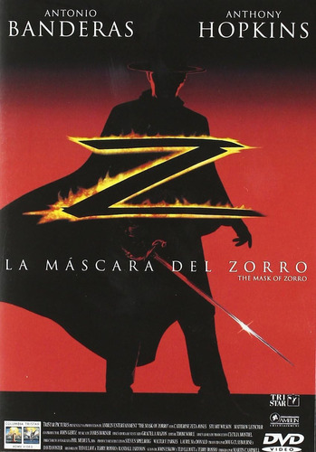 La Mascara Del Zorro Antonio Banderas Deluxe Pelicula Dvd