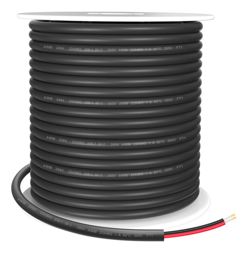 Aotoink Cable Electrico Trenzado De Pvc Estanado De Pvc Flex