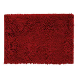 Alfombra Baño Shaggy Flecos Pelo Largo 40x60 Antideslizante