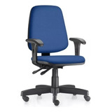 Cadeira Job Alta Frisokar Back System Nr17 Azul Crepe C20
