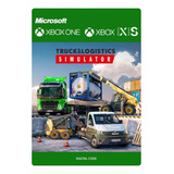 Truck And Logistics Simulator - Jogo De Xbox One 25 Digítos