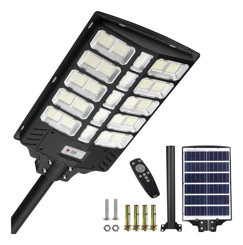 780leds Lampara Solar Suburbana Focos Exterior Publico 800w