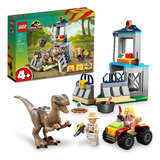 Lego Jurassic Park - Fuga Do Velociraptor 76957