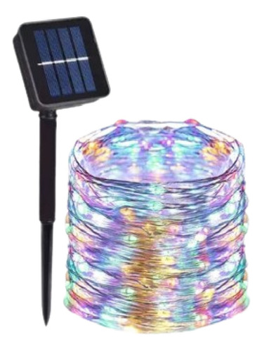 Lampara Luz Solar Tira De Led Para Exteriores