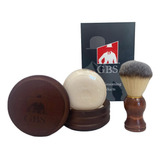 G.b.s Kit De Afeitado Hmedo Para Hombre, Cepillo De Afeitado