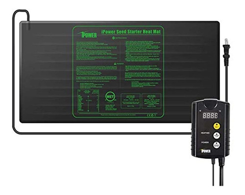 Ipower Glhtmtctrlhttml 48  X 20  Warm Hydroponic Seedling He