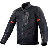 Campera Moto Cordura Hombre Ls2 Alba Verano Protecciones - 