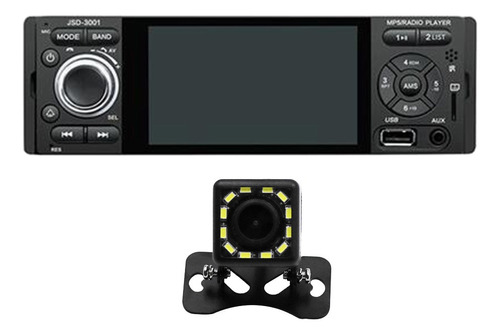 4.1 1din Car Stereo Video Player Fm Radio Usb Y Cámara