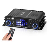 Facmogu S-288 4 Canales Bluetooth 5.0 Amplificador De Audio