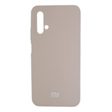 Estuche Protector Silicone Case Para Xiaomi Redmi 9t Beige