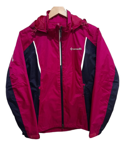 Campera Rompevientos Impermeable Isenberg Nepa Trekking 