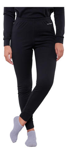 Pantalon Termico Montagne Mujer Noami Negro Fleeceterm