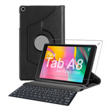 Capa Tablet Teclado Para Samsung Tab A8 T290t295 Pelicula