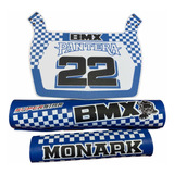 Protetor Quadro Guidão + Number Plate Bmx Super Star Monark