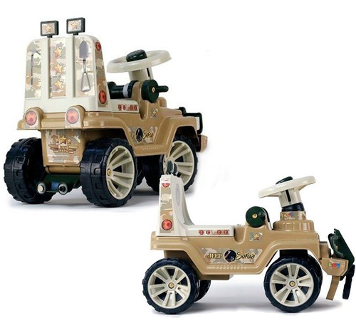 Carro Montable Para Niños Juguete De Plástico Jeep Safari