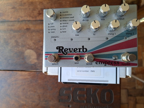 Pedal Empress Reverb Midi