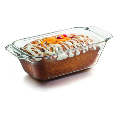 Molde De Vidrio Para Hornear Servir Panque Libbey 1.5 Lts Color Vidrio Transparente | Envío gratis