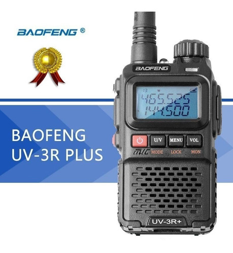 Radio Portatil Baofeng Uv-3r + Plus Vhf/uhf Nuevo En Caja