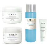 Kit Exel Profesional Limpieza Facial + Tonifica + Nutritiva