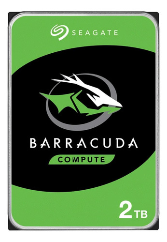 Disco Rígido Interno Seagate Barracuda St2000dm005 2tb Prateado