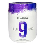 Decolorante Plasma Tonalizador 9 Tonos 500grs Formula Italia Tono Violeta