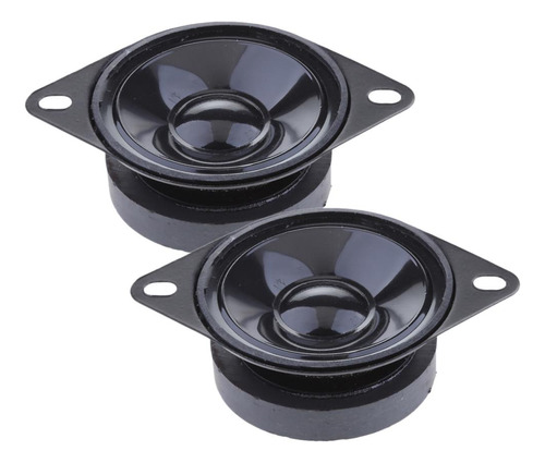 2 Altavoces Estéreo Para Coche De 2 Pulgadas, 3 Vías, 5 W, 4