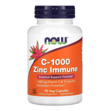 Now Foods C 1000 Y Zinc Inmune 90vegcaps