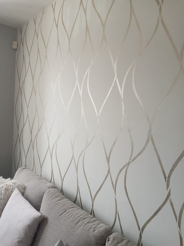 Plantilla Decorativa Living Mesh Grande Pintar Stencil Pared