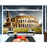 Papel De Parede Pontos Turisticos Itália Coliseu 9m² Ntr49