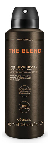 Antitranspirante Em Spray O Boticário The Blend The Blend 125 Ml