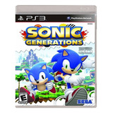 Sonic Generations Standard Edition Sega Ps3 Físico Original